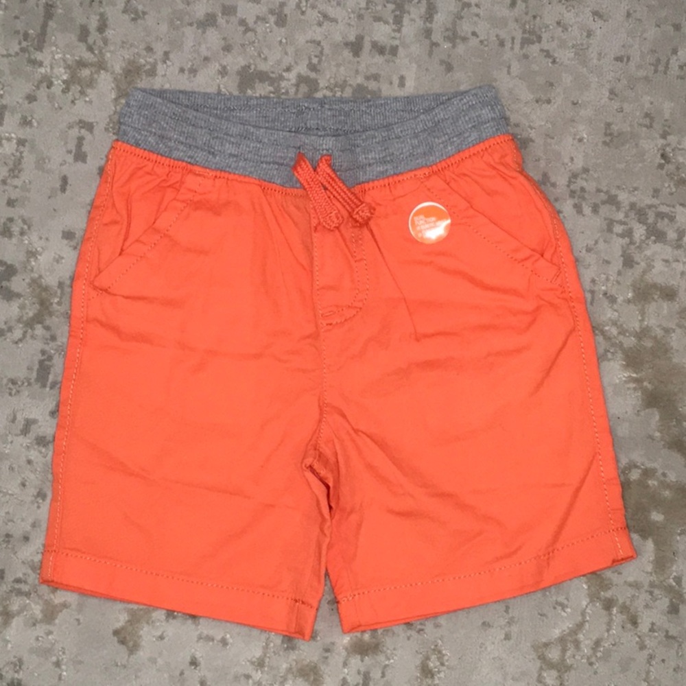 NWOT boys orange shorts